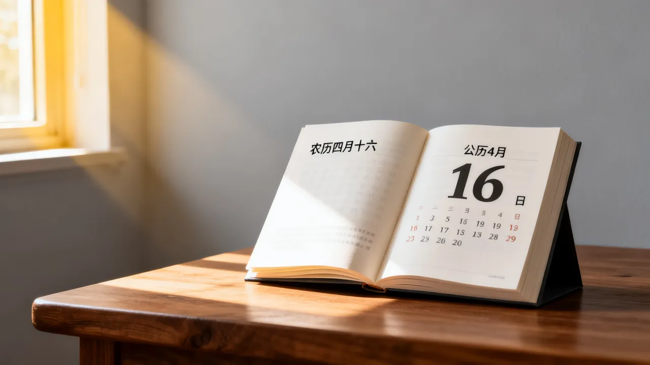 4月16阴历是什么日子,农历四月十六对应公历几号 4月16阴历是什么日子,农历四月十六对应公历几号