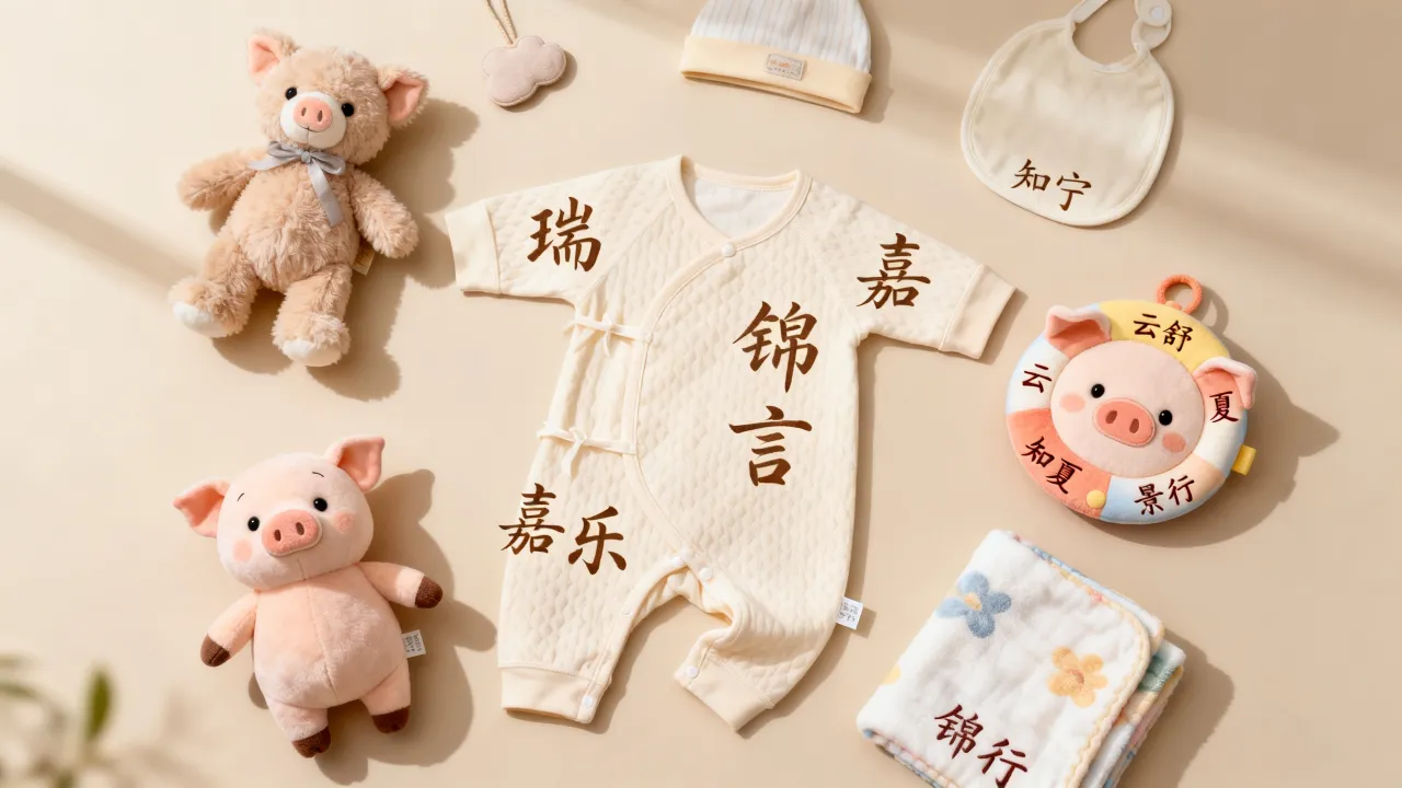 猪宝宝起名怎么起才好？2024年吉祥好名字推荐，
