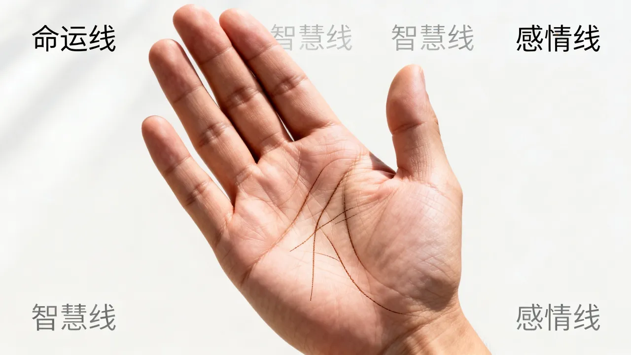 命运线怎么看,手相命运线怎么看?命运线图解大全 命运线怎么看,手相命运线怎么看?命运线图解大全