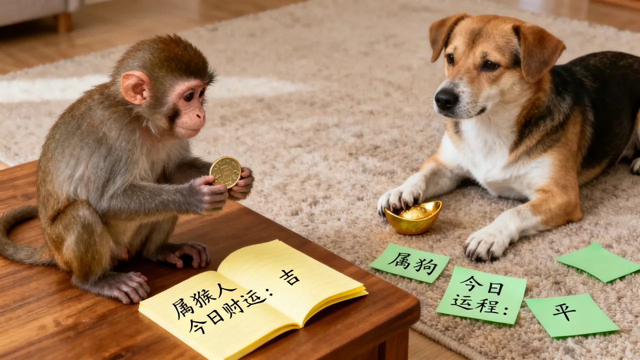 属猴人今日财运如何,属狗今日运程好不好? 属猴人今日财运如何,属狗今日运程好不好?