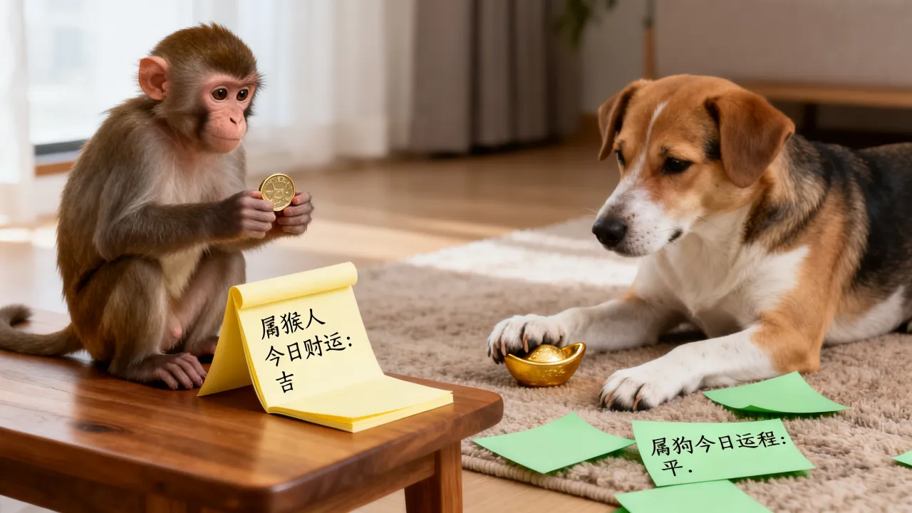属猴人今日财运如何,属狗今日运程好不好? 属猴人今日财运如何,属狗今日运程好不好?
