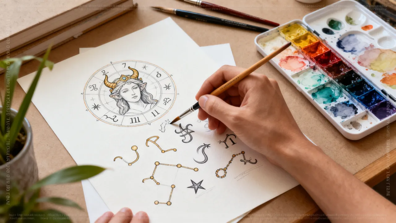十二星座图片怎么手绘?手绘十二星座图片怎么画好看 十二星座图片怎么手绘?手绘十二星座图片怎么画好看