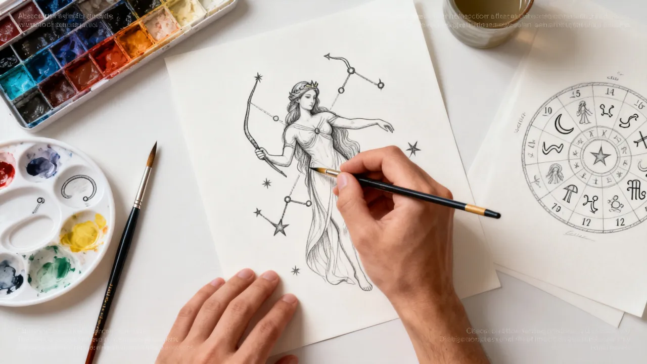 十二星座图片怎么手绘?手绘十二星座图片怎么画好看 十二星座图片怎么手绘?手绘十二星座图片怎么画好看
