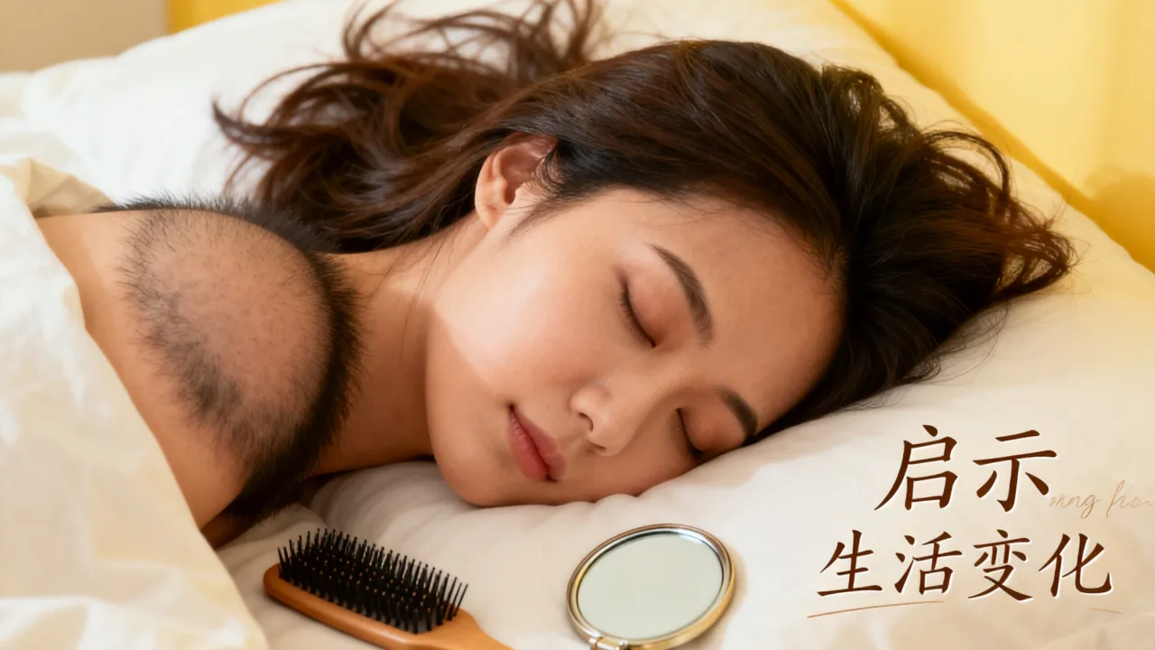 梦到头发秃一块是什么启示，梦境预示哪些生活变化？