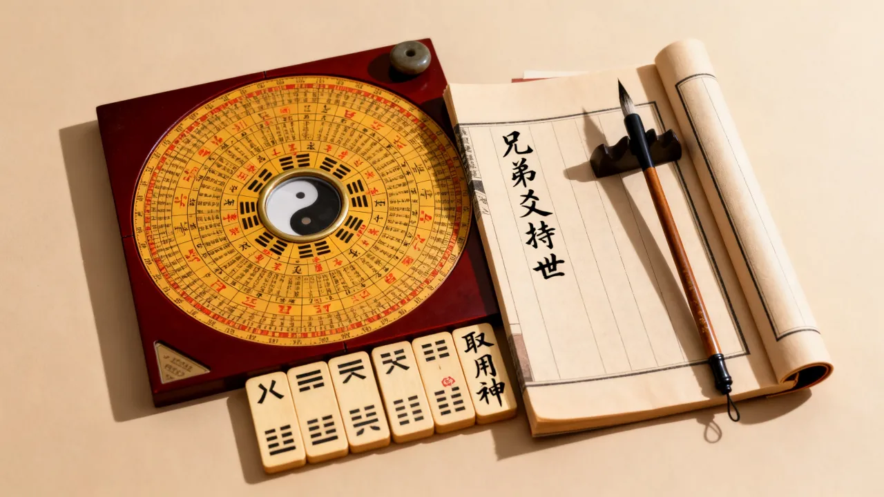 兄弟爻持世怎么断吉凶，卦中兄弟多现时如何取用神