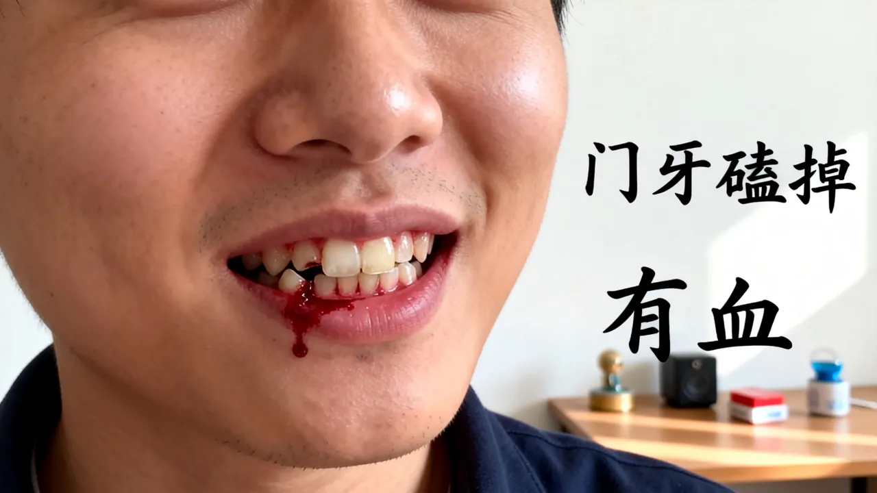 梦到门牙磕掉了是什么预兆，梦见门牙掉了有血好不好