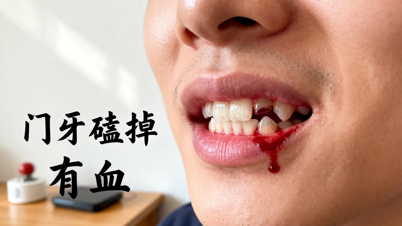 梦到门牙磕掉了是什么预兆，梦见门牙掉了有血好不好