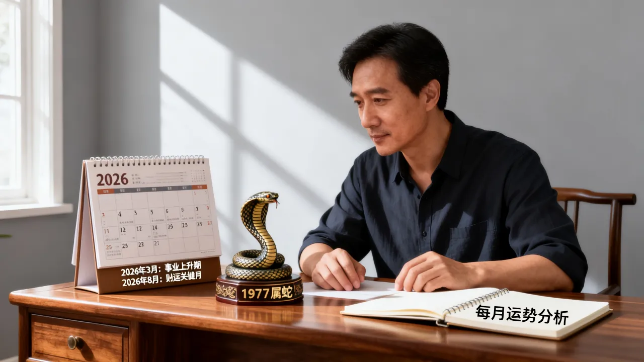 1977属蛇男2026每月运势准吗，2026属蛇男运程如何？