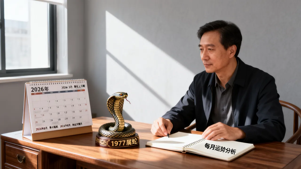 1977属蛇男2026每月运势准吗，2026属蛇男运程如何？