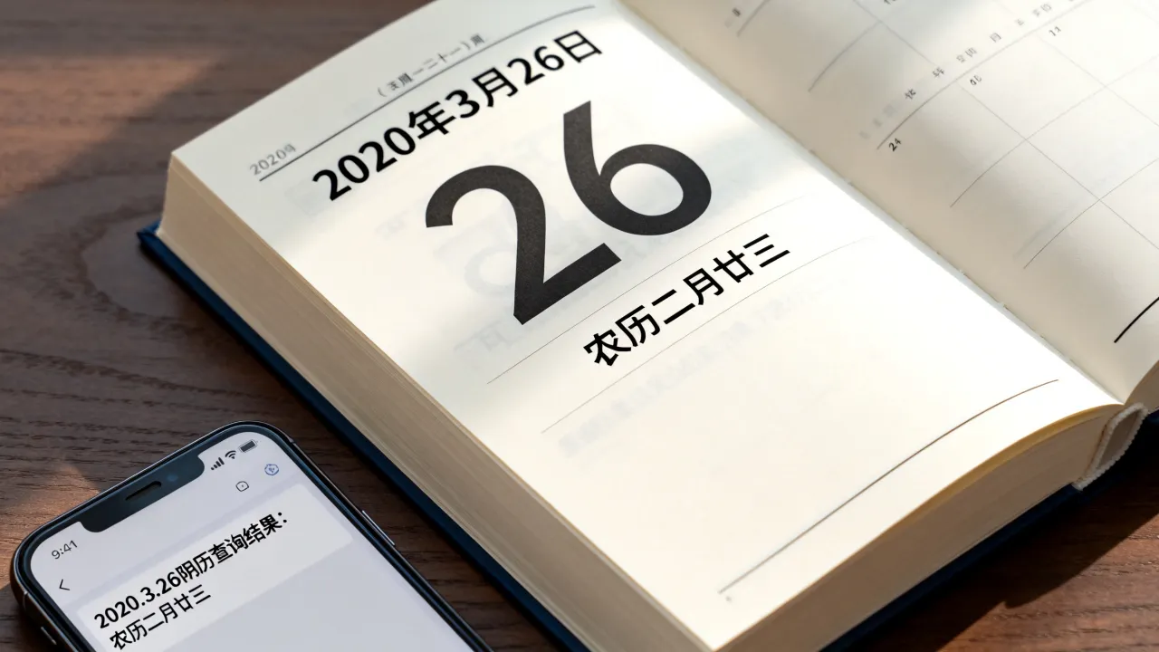 2020年3月26日农历是几月初几?2020.3.26阴历查询 2020年3月26日农历是几月初几?2020.3.26阴历查询