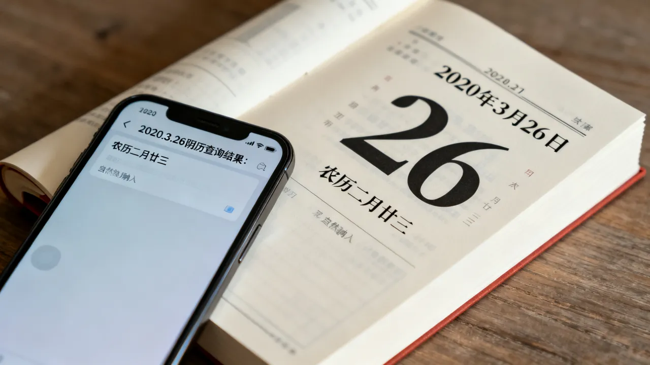 2020年3月26日农历是几月初几?2020.3.26阴历查询 2020年3月26日农历是几月初几?2020.3.26阴历查询