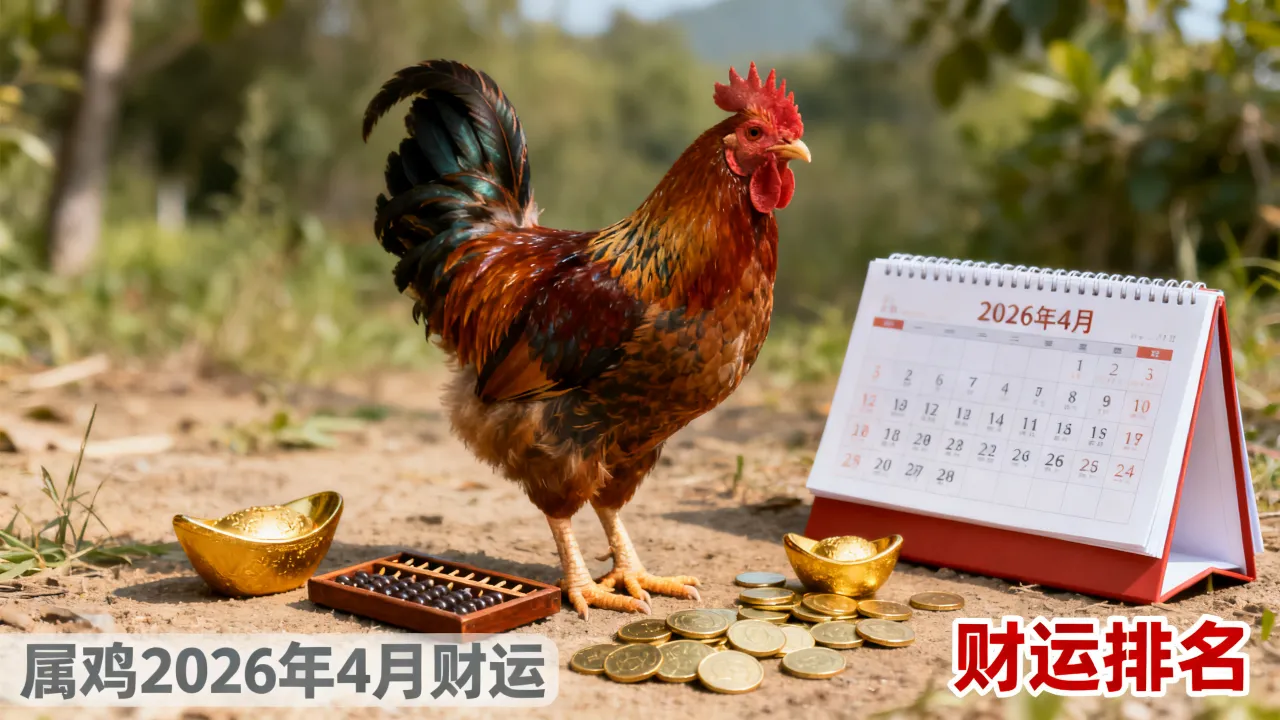 属鸡2026年4月份财运究竟如何?属鸡2026年财运排名是否名列前茅 属鸡2026年4月份财运究竟如何?属鸡2026年财运排名是否名列前茅