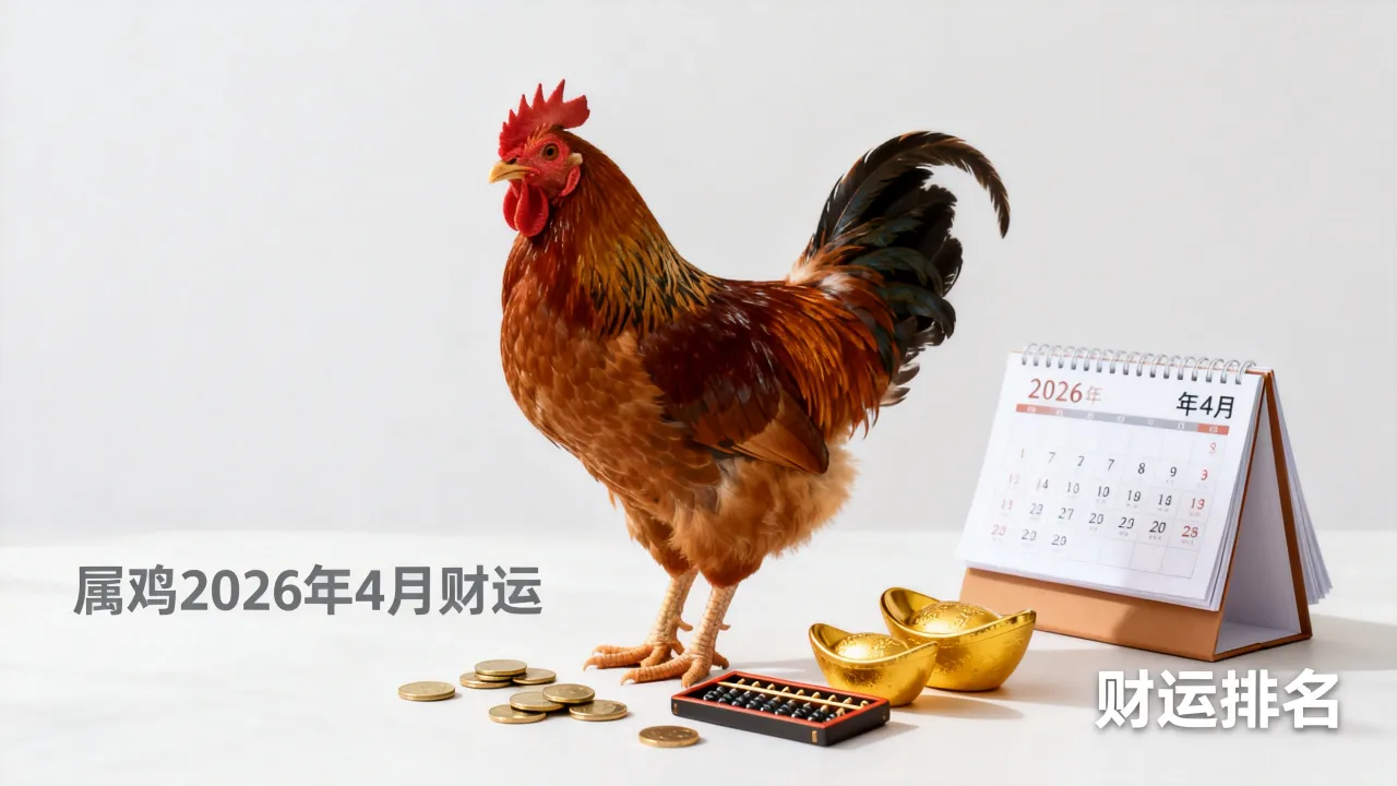 属鸡2026年4月份财运究竟如何?属鸡2026年财运排名是否名列前茅 属鸡2026年4月份财运究竟如何?属鸡2026年财运排名是否名列前茅