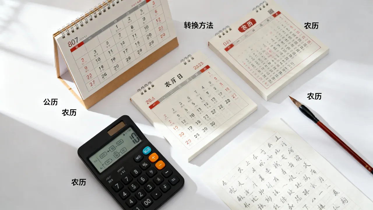 公历和阴历怎么转换？公历转农历的准确方法是什么