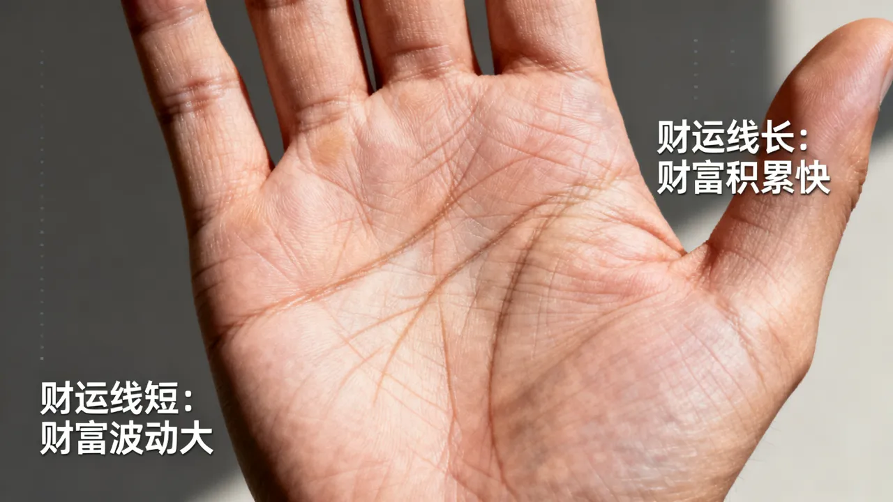 手中财运线怎么看吉凶,财运线长短代表什么 手中财运线怎么看吉凶,财运线长短代表什么