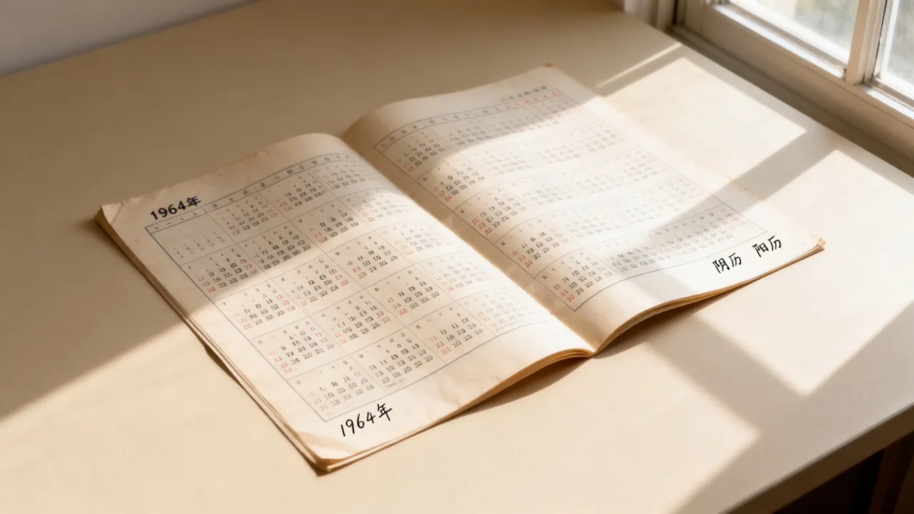 1964阴历表怎么查询?,1964年阴历阳历对照表 1964阴历表怎么查询?,1964年阴历阳历对照表