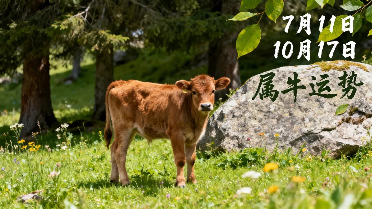 7月11日属牛运势如何,10月17日属牛运势详情 7月11日属牛运势如何,10月17日属牛运势详情
