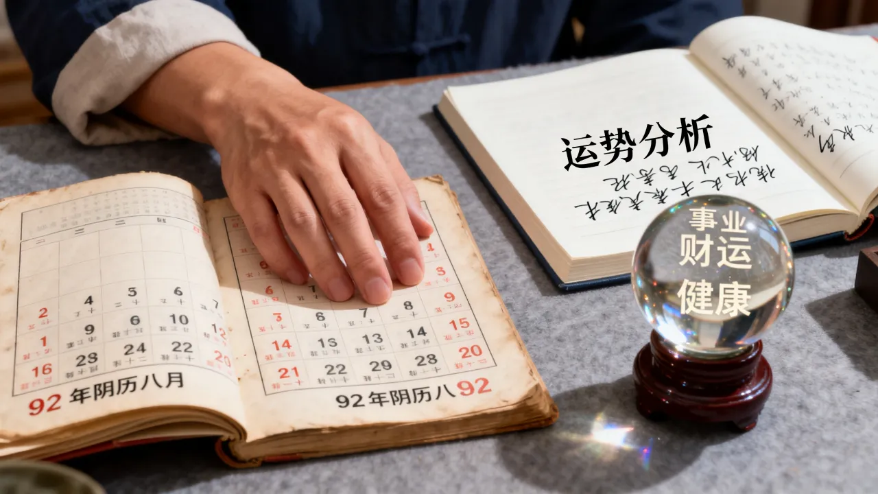 92年阴历八月命运如何？一生运势好不好