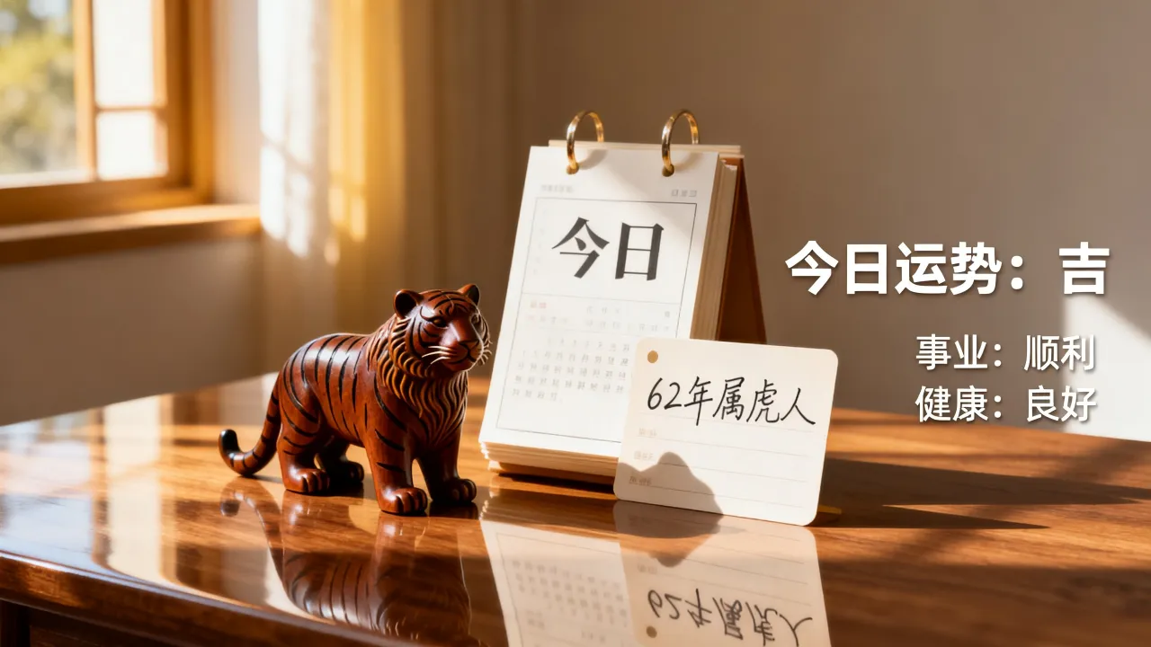 属虎人今日运势如何,62年属虎人今天运势怎么样 属虎人今日运势如何,62年属虎人今天运势怎么样