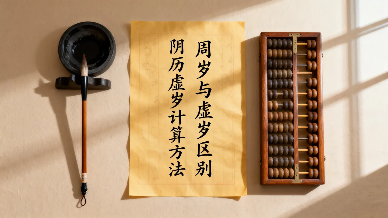 阴历算岁数怎么算，阴历生日算周岁还是虚岁？
