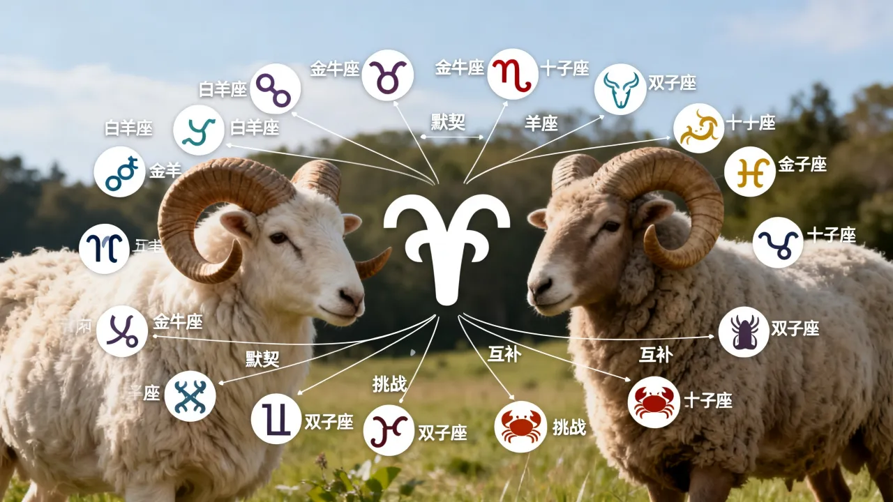 白羊座和十二星座关系如何?白羊座和十二星座配对关系查询 白羊座和十二星座关系如何?白羊座和十二星座配对关系查询