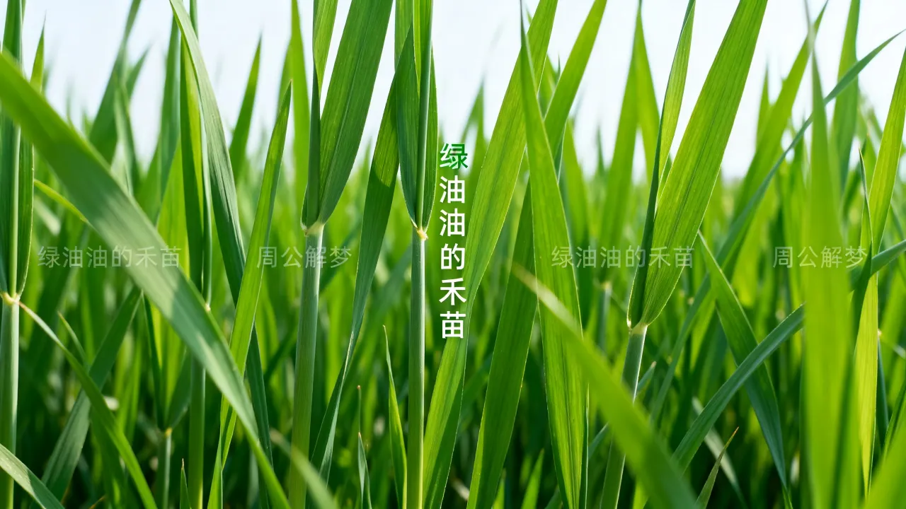 梦到绿油油的禾苗什么寓意,周公解梦有何吉凶预兆 梦到绿油油的禾苗什么寓意,周公解梦有何吉凶预兆