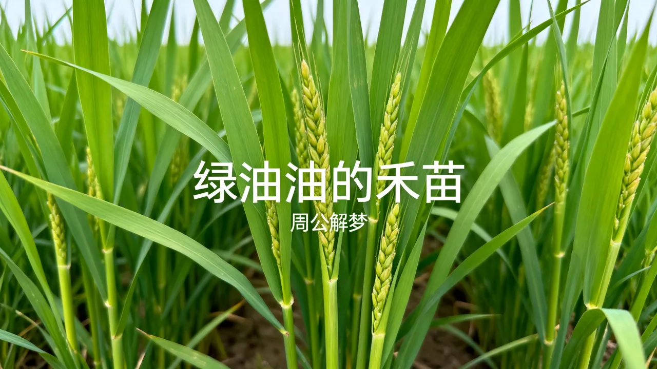梦到绿油油的禾苗什么寓意,周公解梦有何吉凶预兆 梦到绿油油的禾苗什么寓意,周公解梦有何吉凶预兆