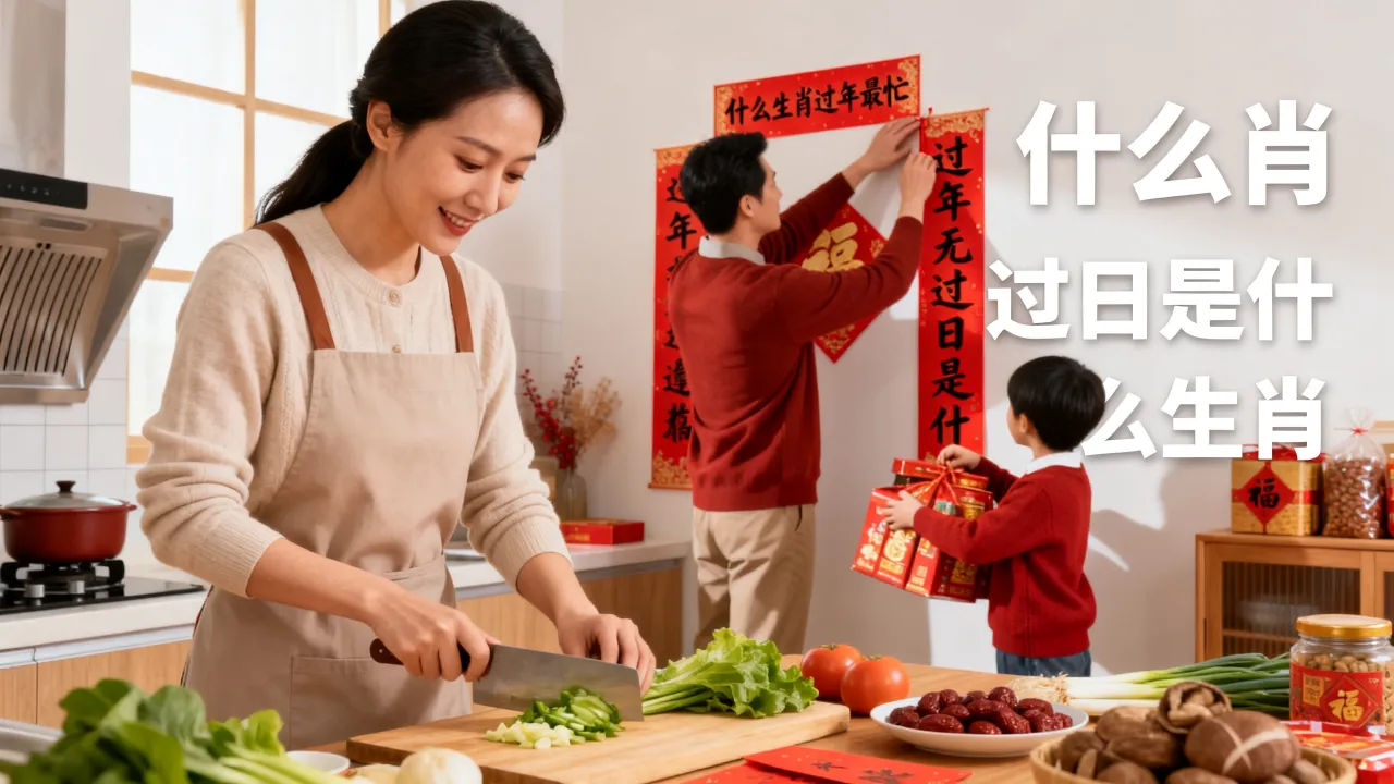 什么生肖过年最忙,过年无过日是什么生肖 什么生肖过年最忙,过年无过日是什么生肖