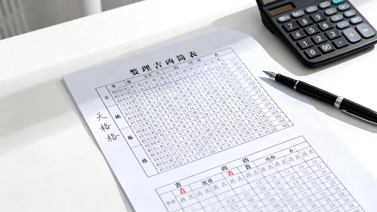 数理吉凶简表怎么看,数理吉凶查询表怎么对照才准确? 数理吉凶简表怎么看,数理吉凶查询表怎么对照才准确?