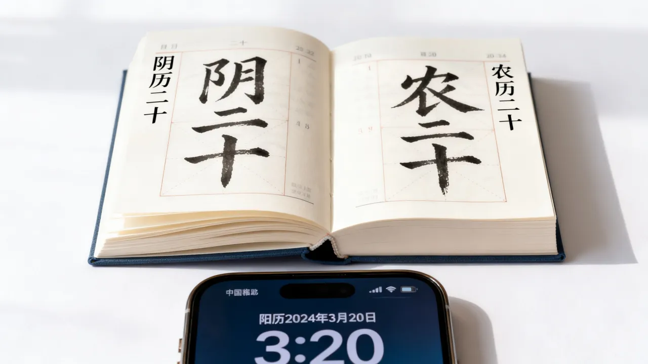 阴历二十是好多号？农历二十对应阳历几月几号