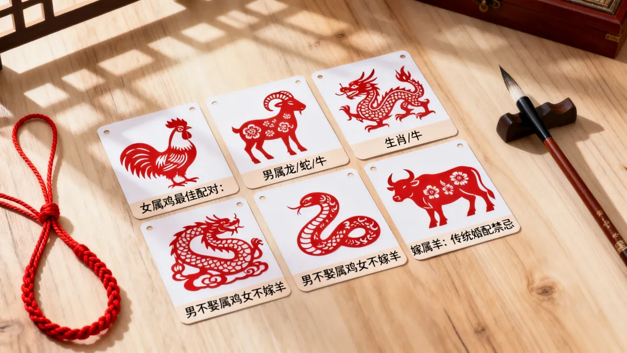 女属鸡和男属什么最配对呢，男不娶属鸡女不嫁属羊怎么解释？