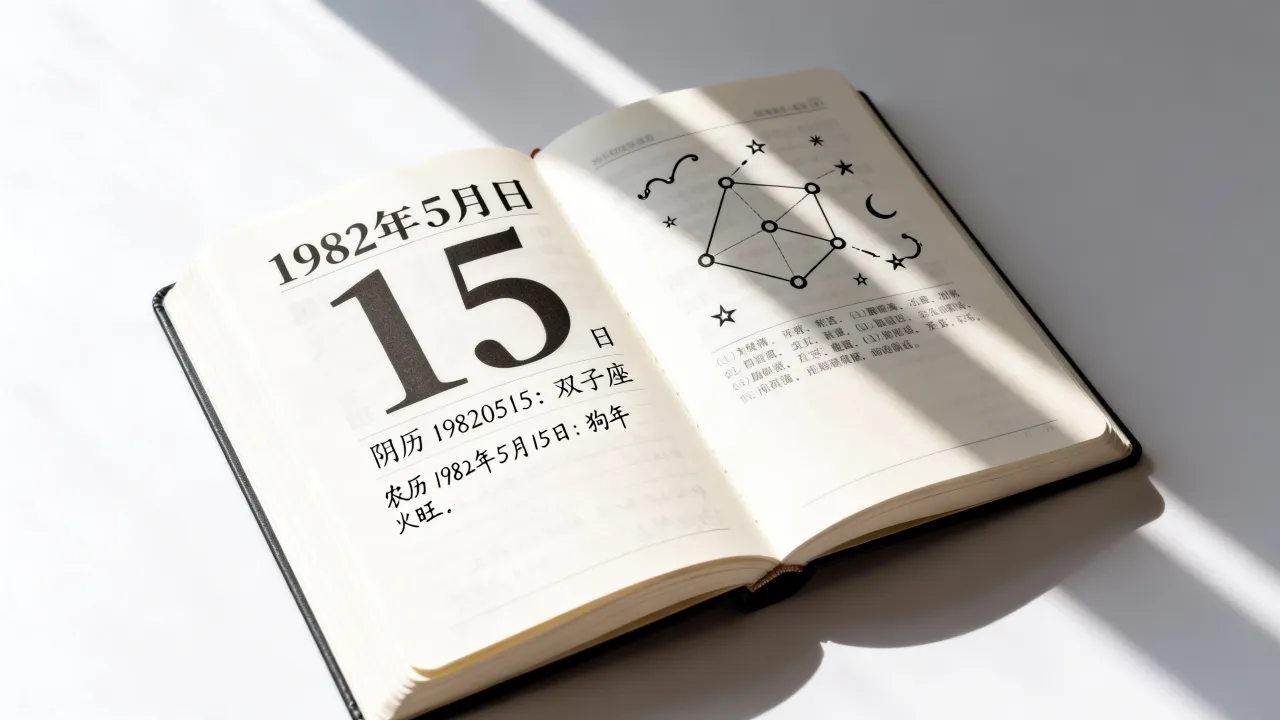 阴历19820515是什么星座,农历1982年5月15日啥命 阴历19820515是什么星座,农历1982年5月15日啥命