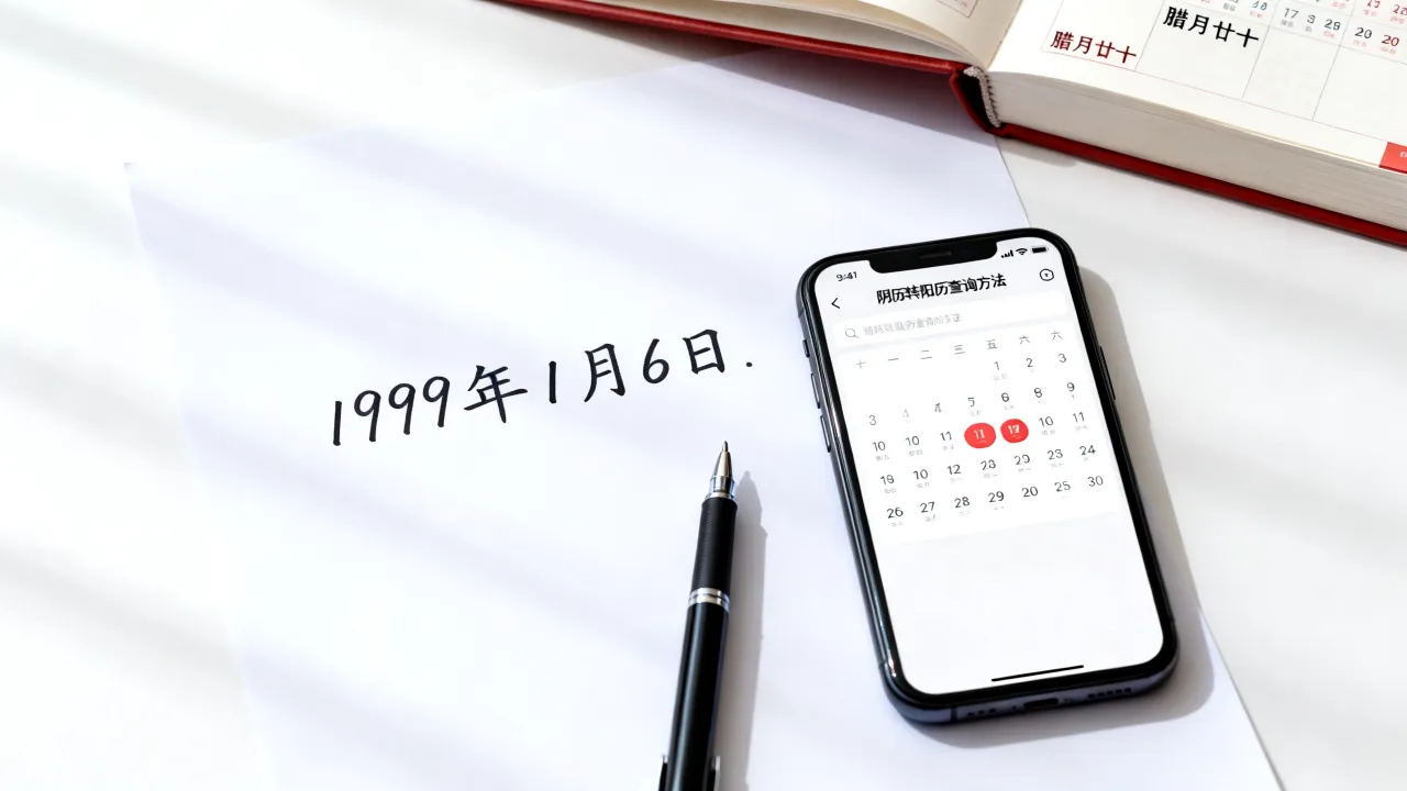 99年1月6日阴历是几月几号,阴历生日对应阳历怎么查 99年1月6日阴历是几月几号,阴历生日对应阳历怎么查