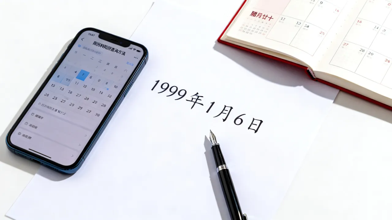 99年1月6日阴历是几月几号,阴历生日对应阳历怎么查 99年1月6日阴历是几月几号,阴历生日对应阳历怎么查