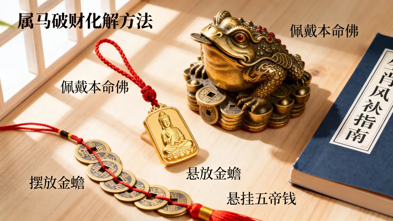 属马破财怎么化解吉凶,属马人破财最有效的化解方法是什么 属马破财怎么化解吉凶,属马人破财最有效的化解方法是什么