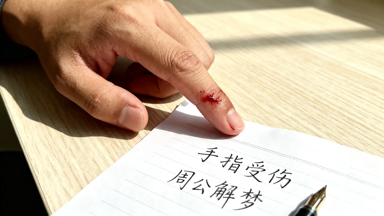 梦到手指被割伤有什么预兆,周公解梦手指受伤的寓意 梦到手指被割伤有什么预兆,周公解梦手指受伤的寓意