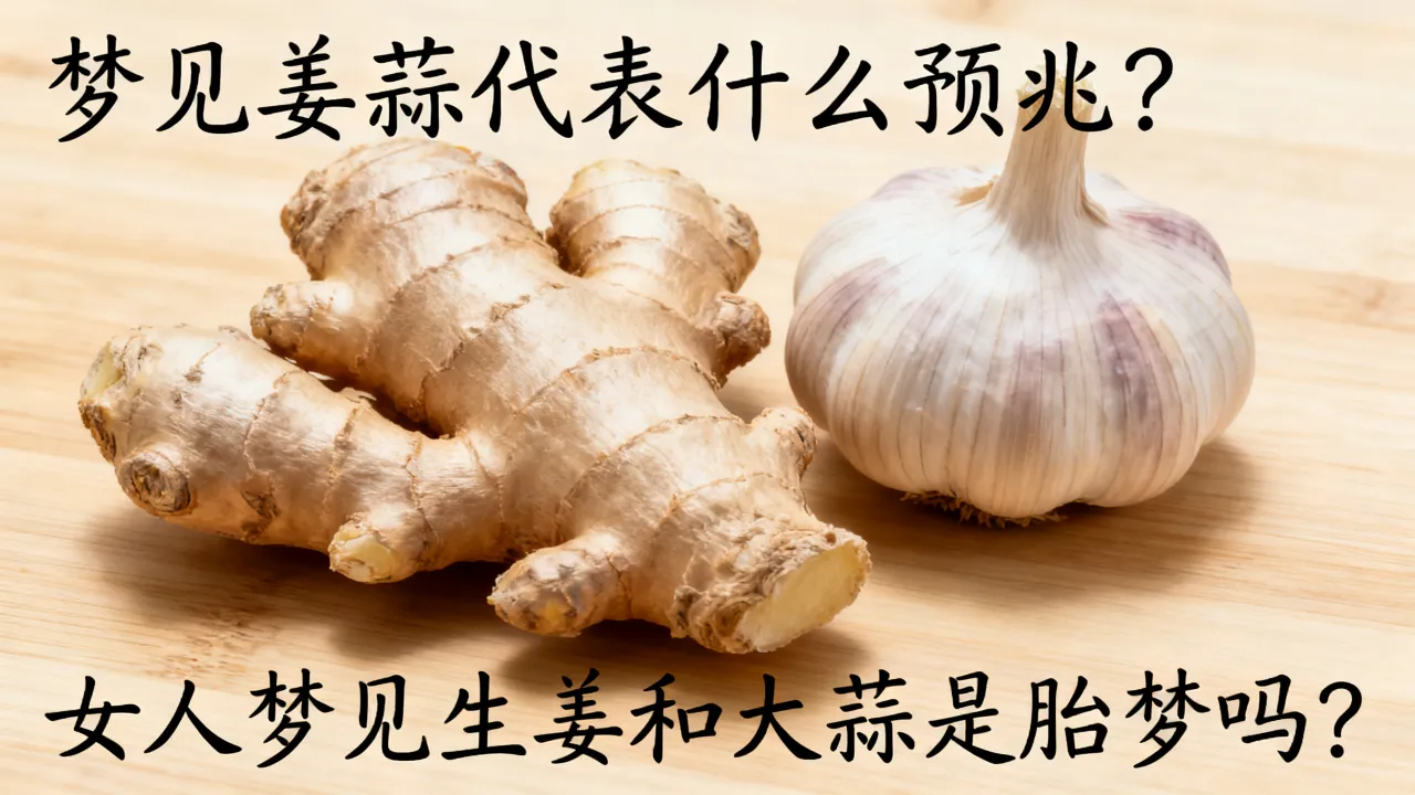 梦见姜蒜代表什么预兆,女人梦见生姜和大蒜是胎梦吗 梦见姜蒜代表什么预兆,女人梦见生姜和大蒜是胎梦吗