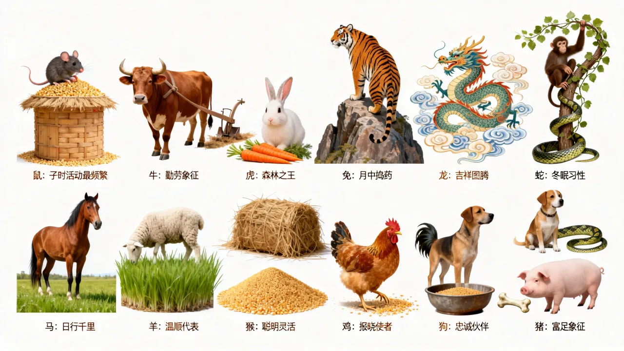 生肖趣闻有哪些?十二生肖背后的趣味故事与冷知识大全 生肖趣闻有哪些?十二生肖背后的趣味故事与冷知识大全