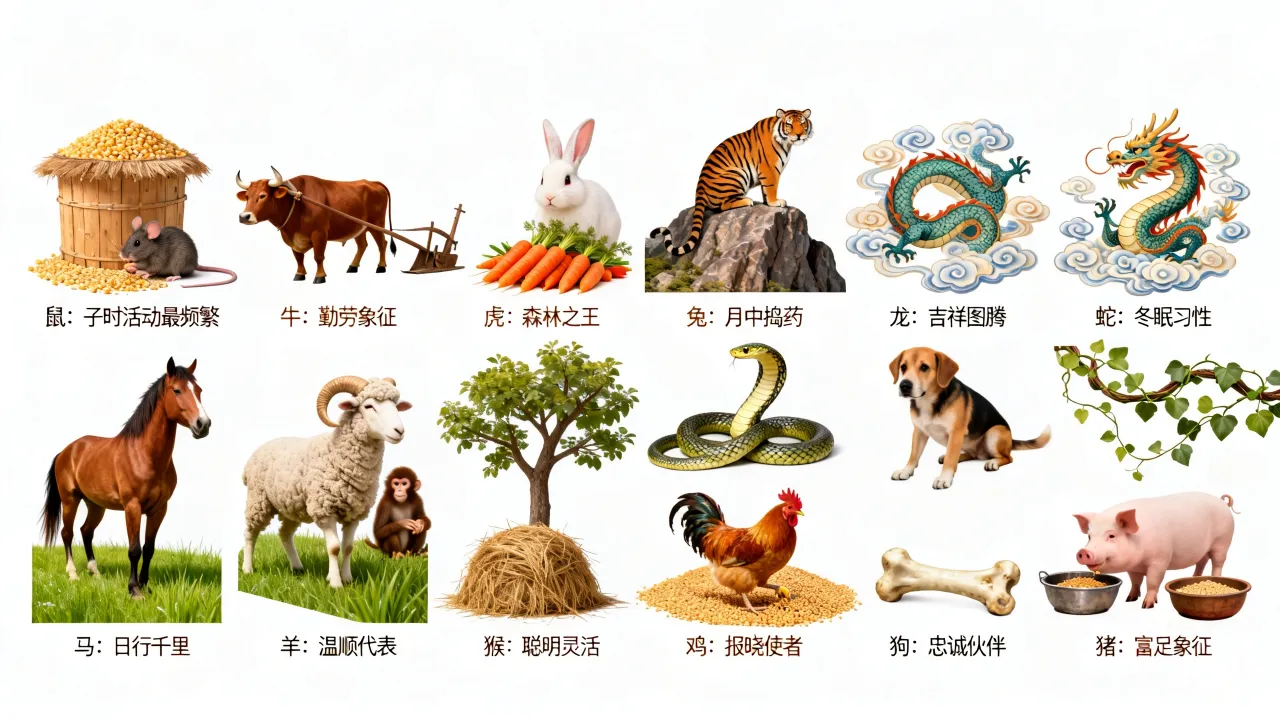 生肖趣闻有哪些?十二生肖背后的趣味故事与冷知识大全 生肖趣闻有哪些?十二生肖背后的趣味故事与冷知识大全