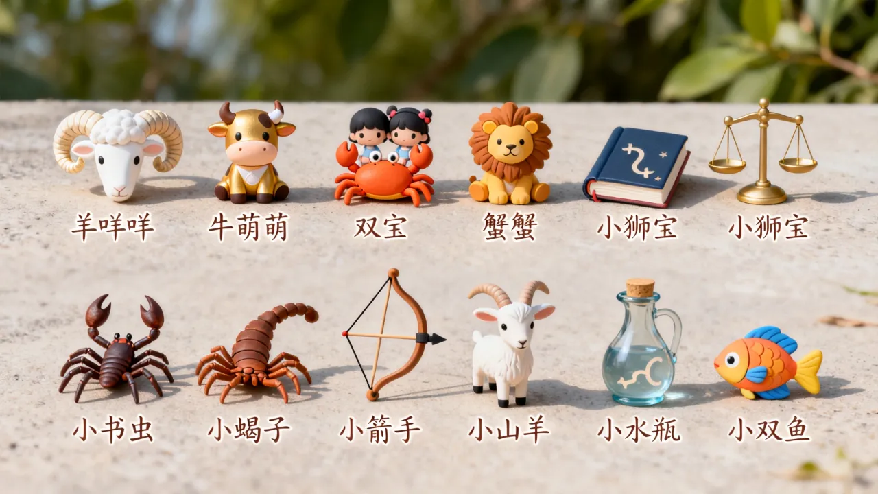 十二星座最可爱的名字有哪些?十二星座专属可爱昵称大全 十二星座最可爱的名字有哪些?十二星座专属可爱昵称大全