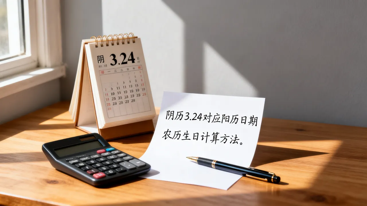 阴历3.24是阳历几号?农历生日怎么算 阴历3.24是阳历几号?农历生日怎么算