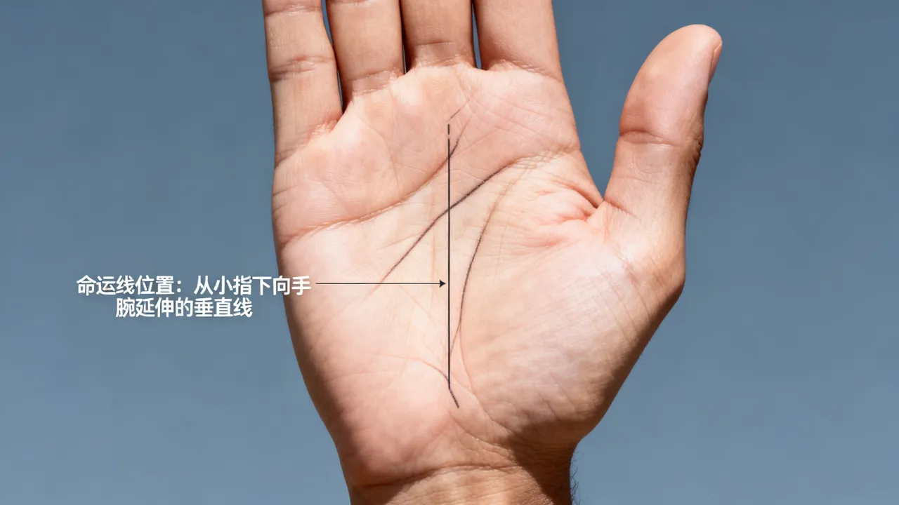 命运线怎么找,手相命运线在哪个位置怎么看? 命运线怎么找,手相命运线在哪个位置怎么看?