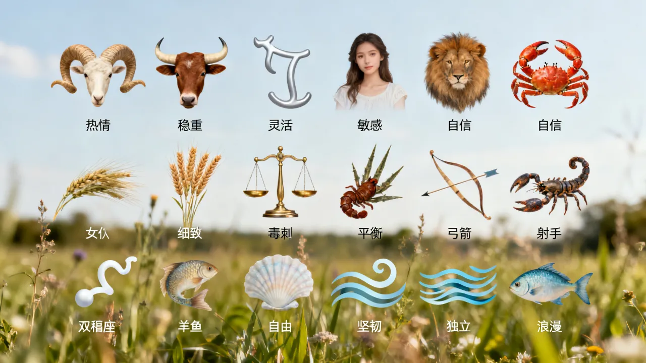 十二星座的性格特点是什么?十二星座性格分析大全 十二星座的性格特点是什么?十二星座性格分析大全