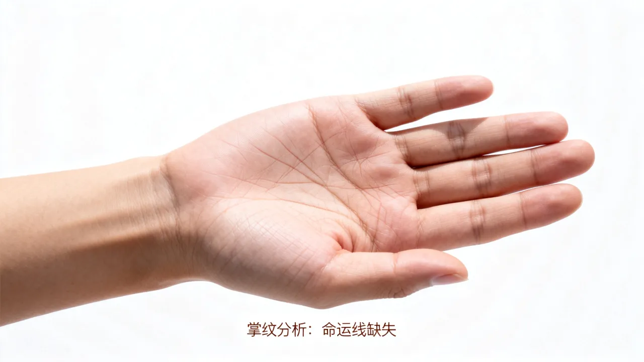 掌纹没有命运线代表什么,命运线缺失是好是坏? 掌纹没有命运线代表什么,命运线缺失是好是坏?