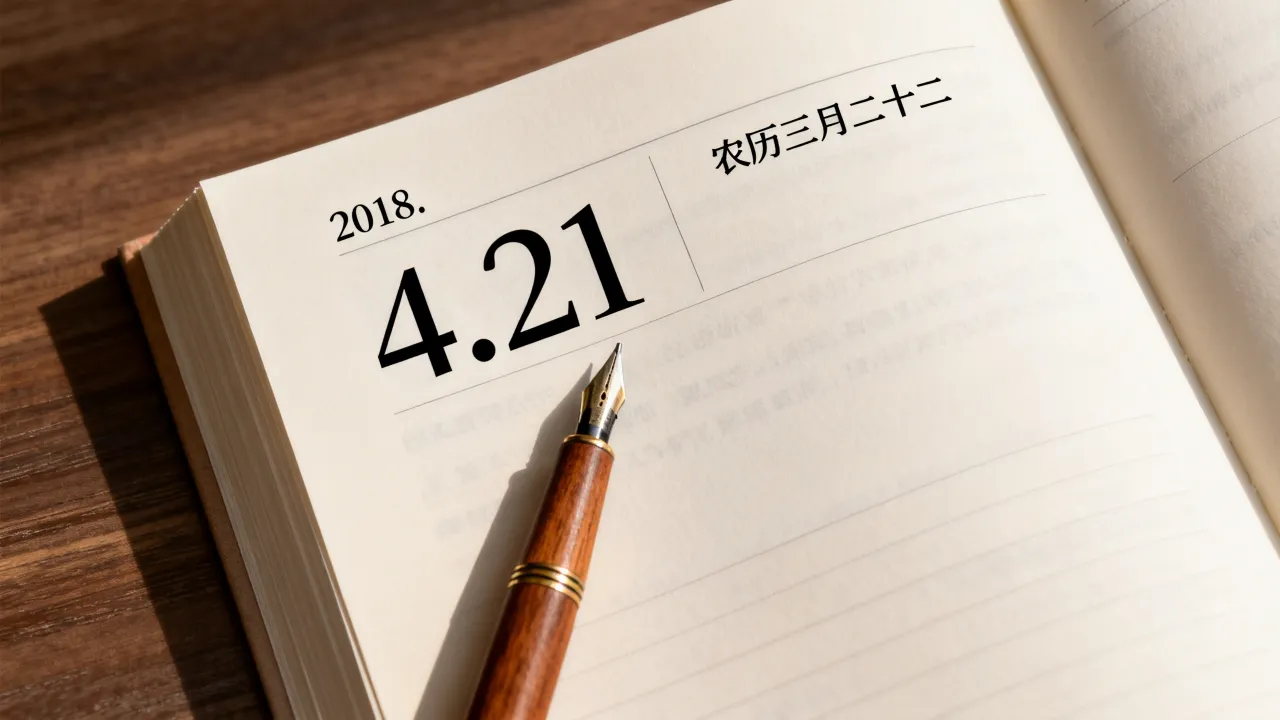 2018.4.21阴历是几月几日?农历三月二十二具体日期 2018.4.21阴历是几月几日?农历三月二十二具体日期