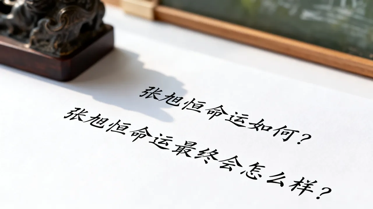 张旭恒命运如何？张旭恒命运最终会怎么样？