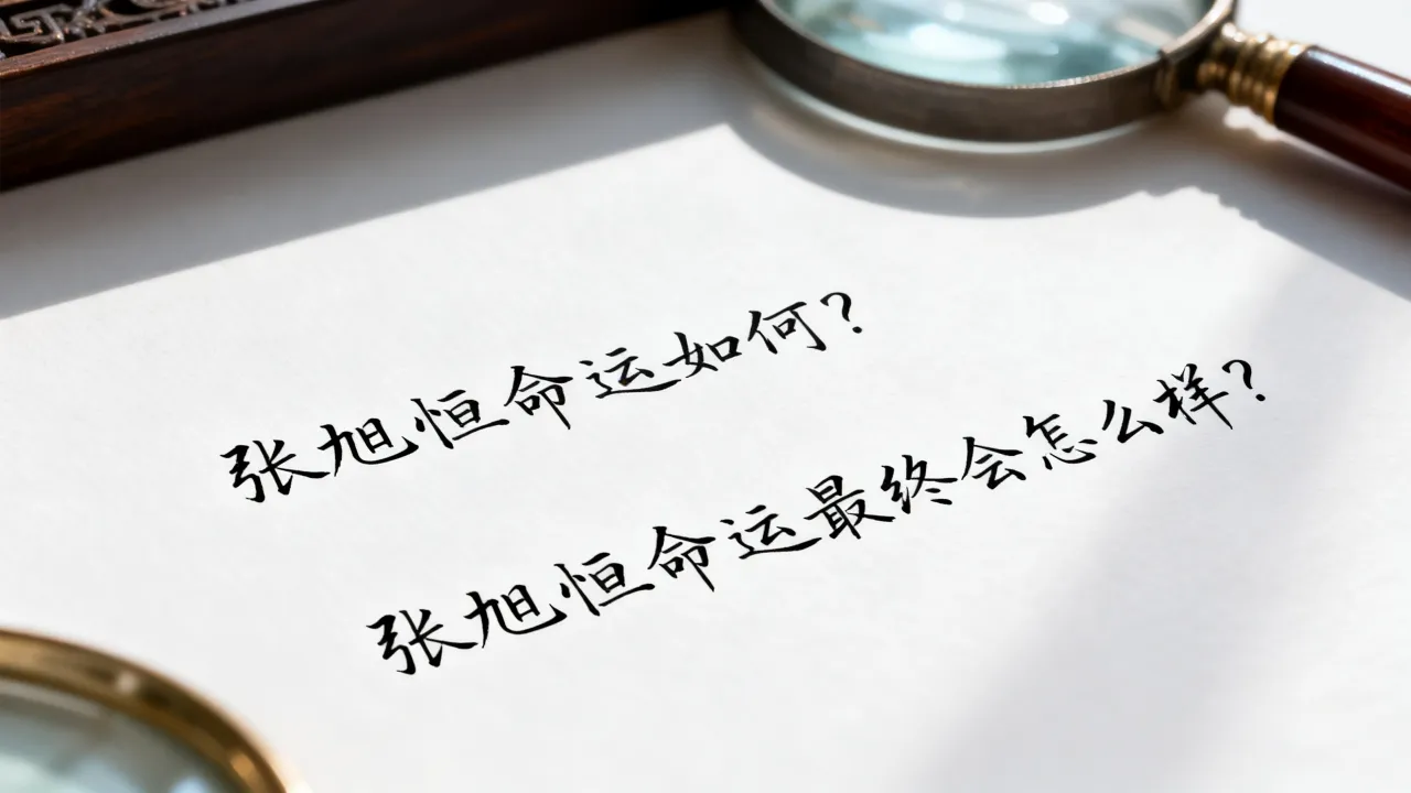 张旭恒命运如何？张旭恒命运最终会怎么样？