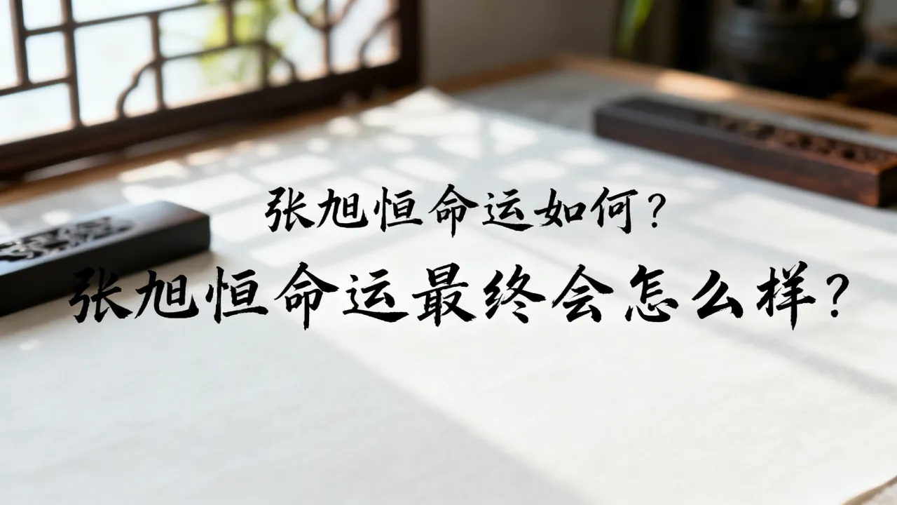 张旭恒命运如何？张旭恒命运最终会怎么样？