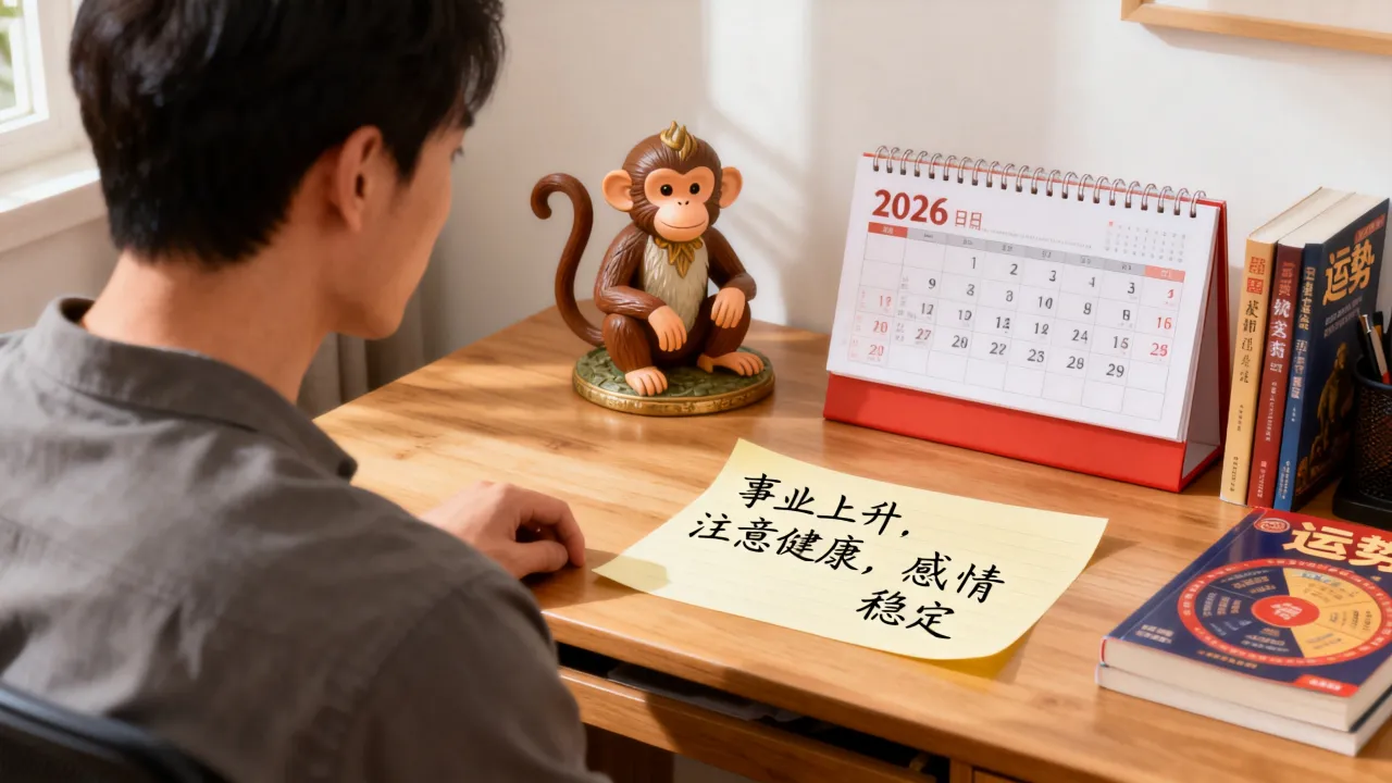 属猴男2026年运势运程详解，属猴男2026年每月运势及注意事项有哪些？