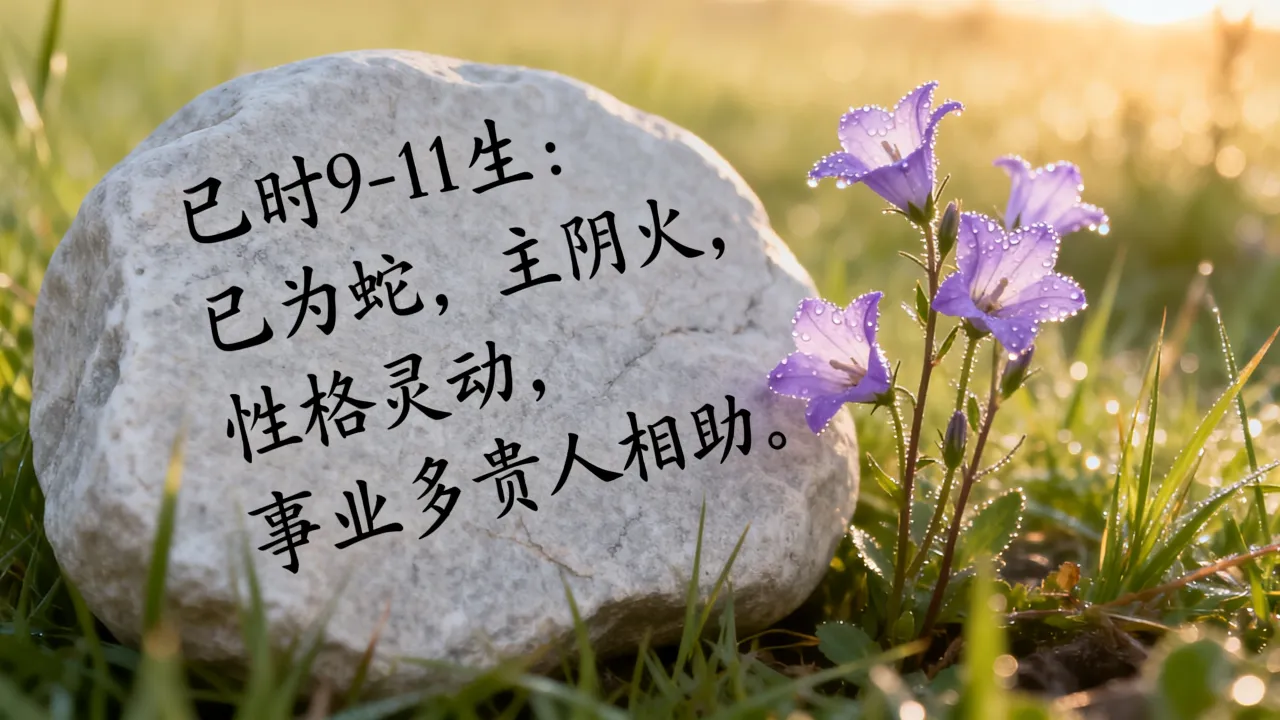 巳时出生的命运如何，巳时出生的人是什么命